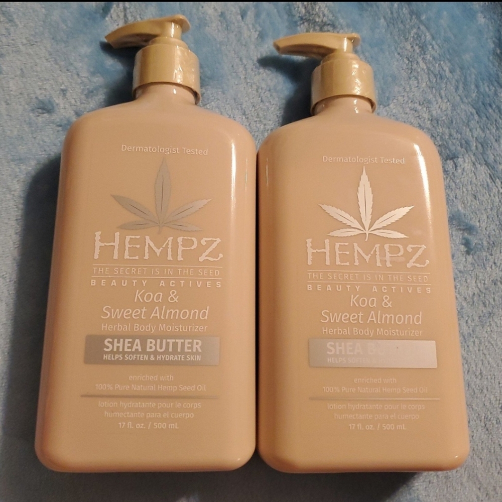 Hempz Koa and Sweet Almond Herbal Body Moisturizer with Shea Butter New Sealed